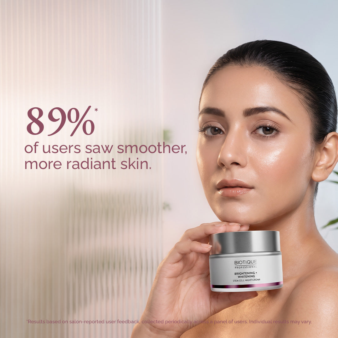 Stem Cell Brightening + Whitening  Night Cream