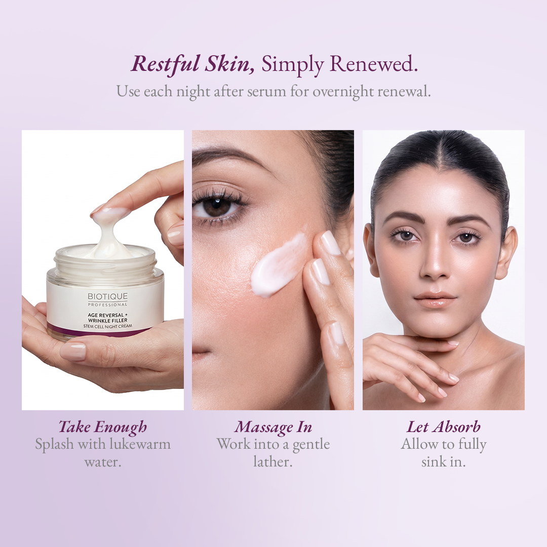 Stem Cell Age Reversal + Wrinkle Filler Night Cream