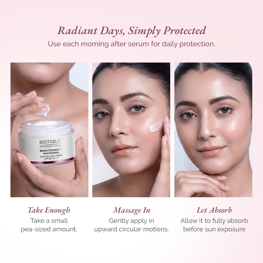 Stem Cell Brightening + Whitening Day Cream