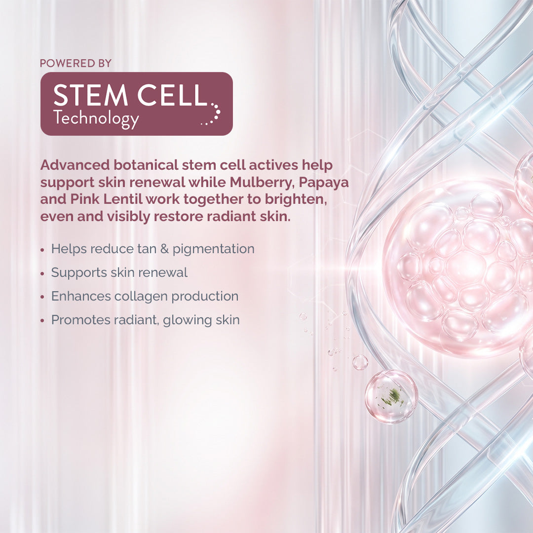 Stem Cell Brightening + Whitening Serum