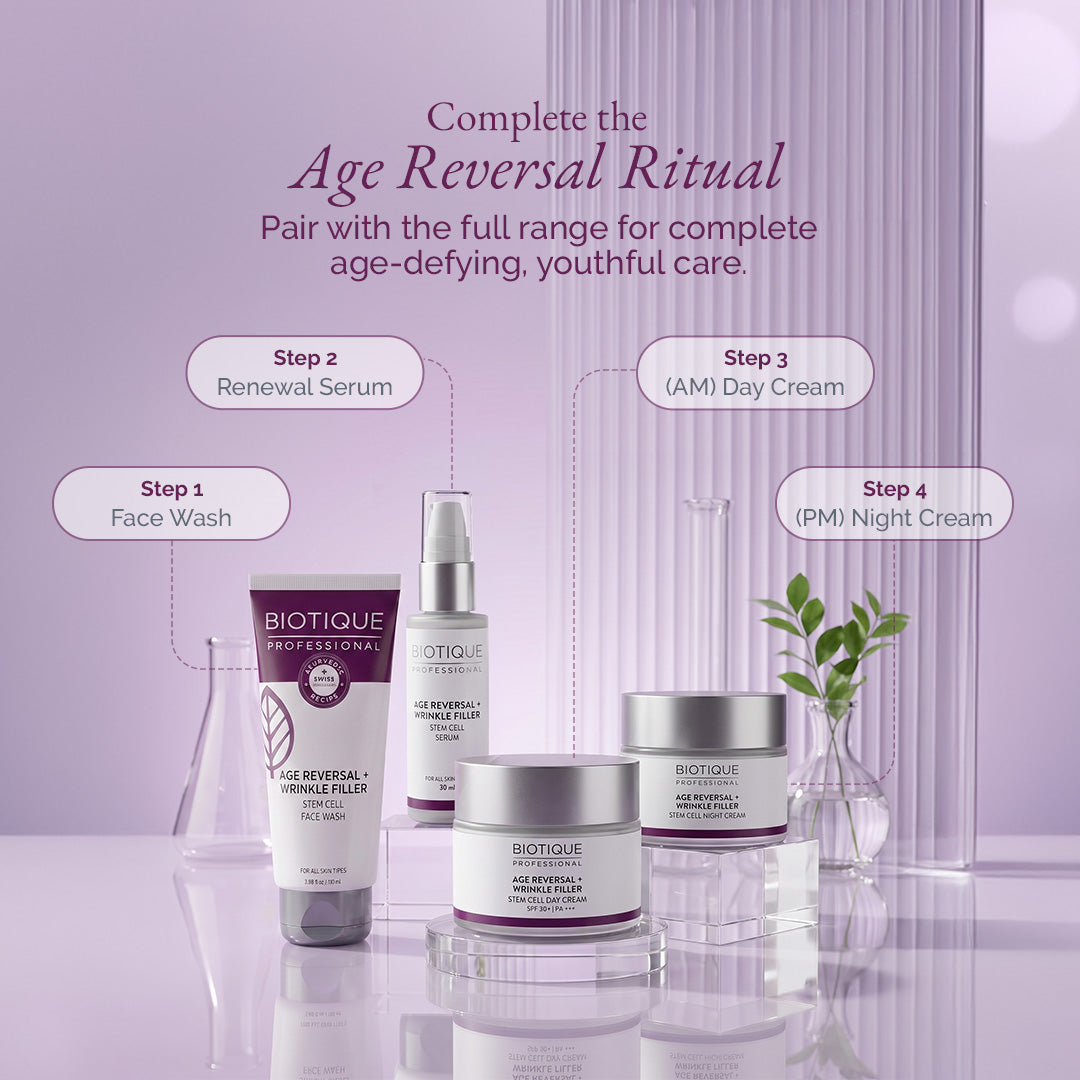 Stem Cell Age Reversal + Wrinkle Filler Cleanser