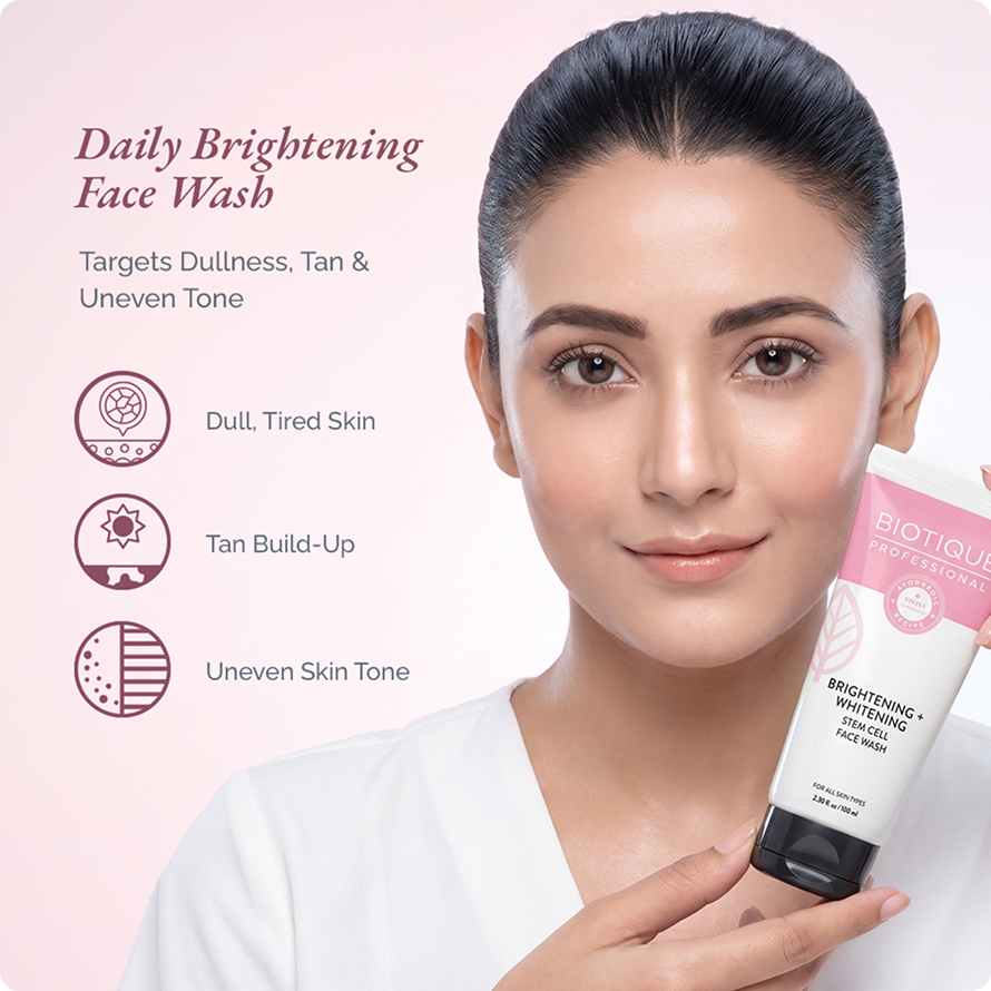 Stem Cell Brightening + Whitening  Face Wash