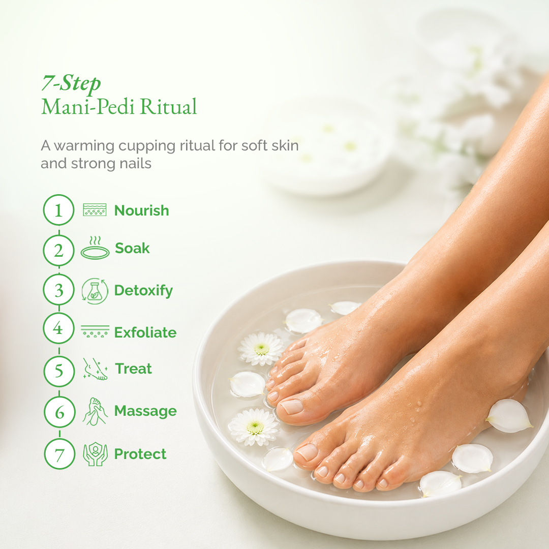 Crystal Mani Pedi Green Oasis