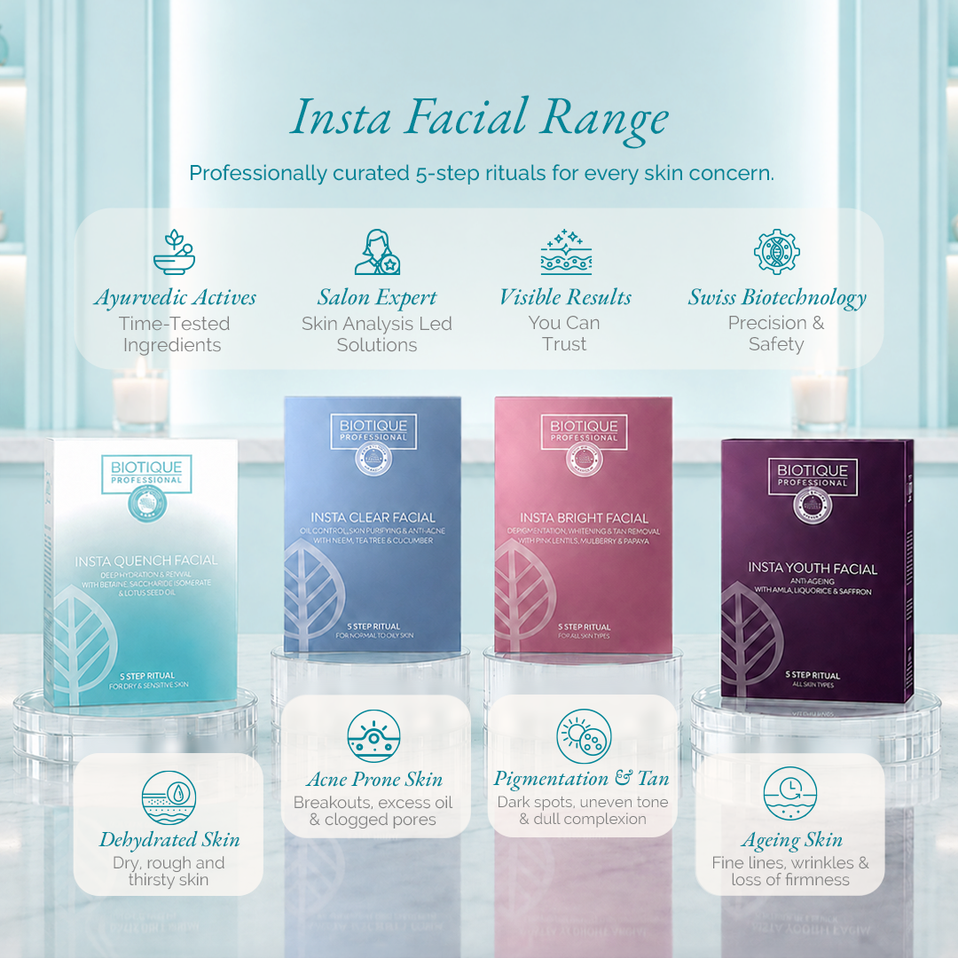 Insta Quench Facial Kit (Combo 5 Pcs)