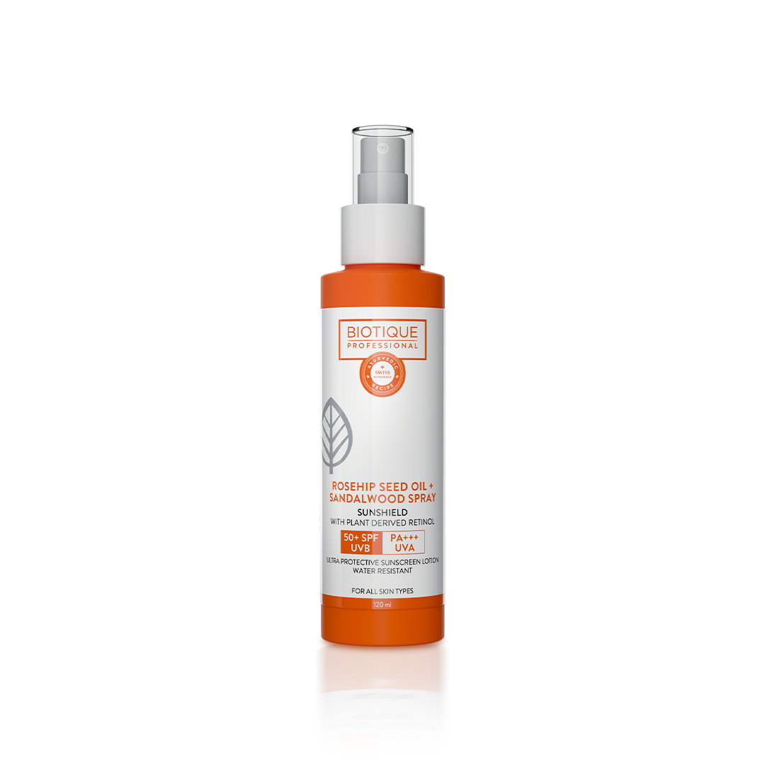 Rosehip Seed Oil + Sandalwood Spray Sunshield