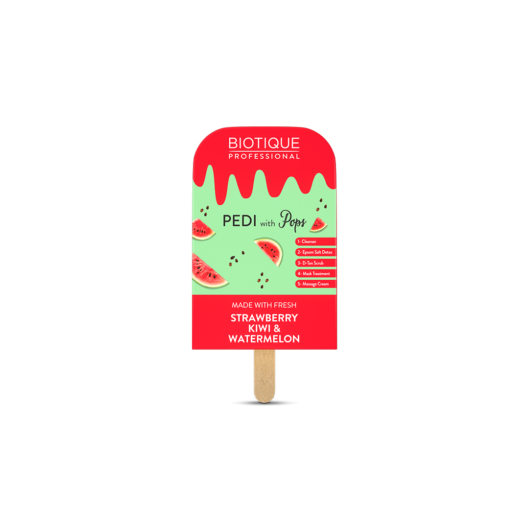 Pedi With Pop Strawberry Watermelon (Combo 10 Pcs)