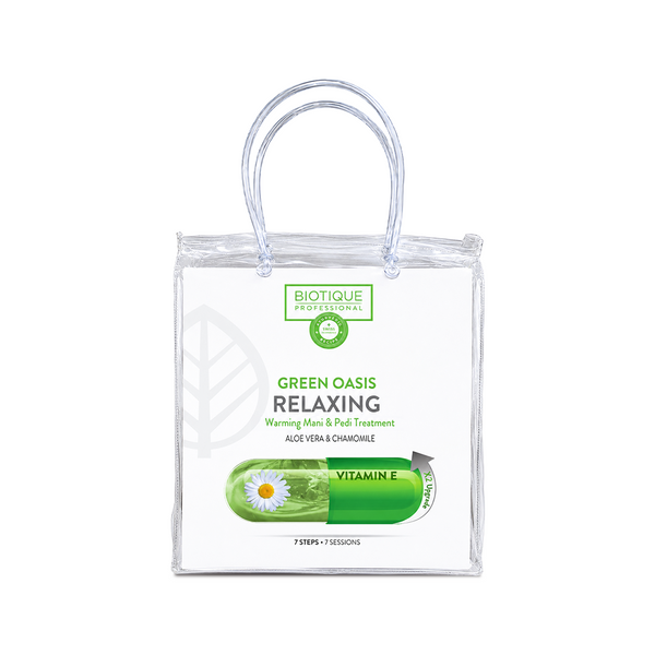 Crystal Mani Pedi Green Oasis