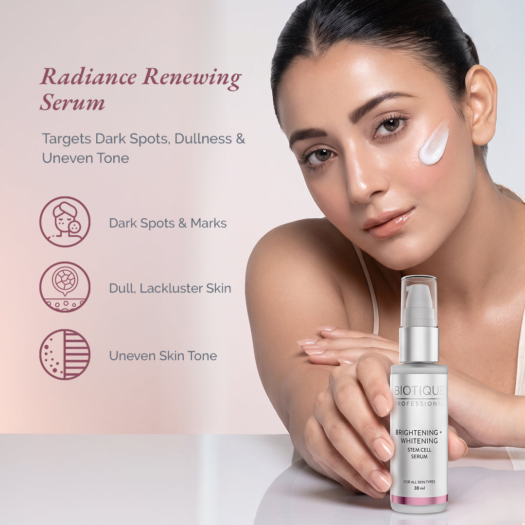 Stem Cell Brightening + Whitening Serum