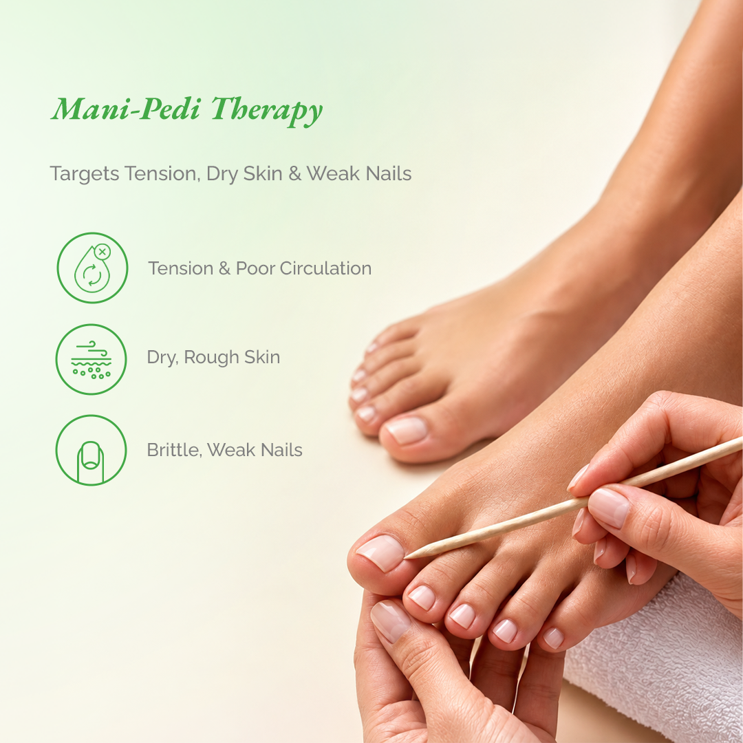 Crystal Mani Pedi Green Oasis