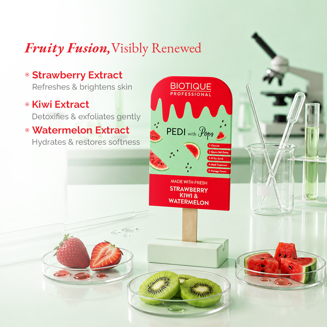 Pedi With Pop Strawberry Watermelon (Combo 10 Pcs)