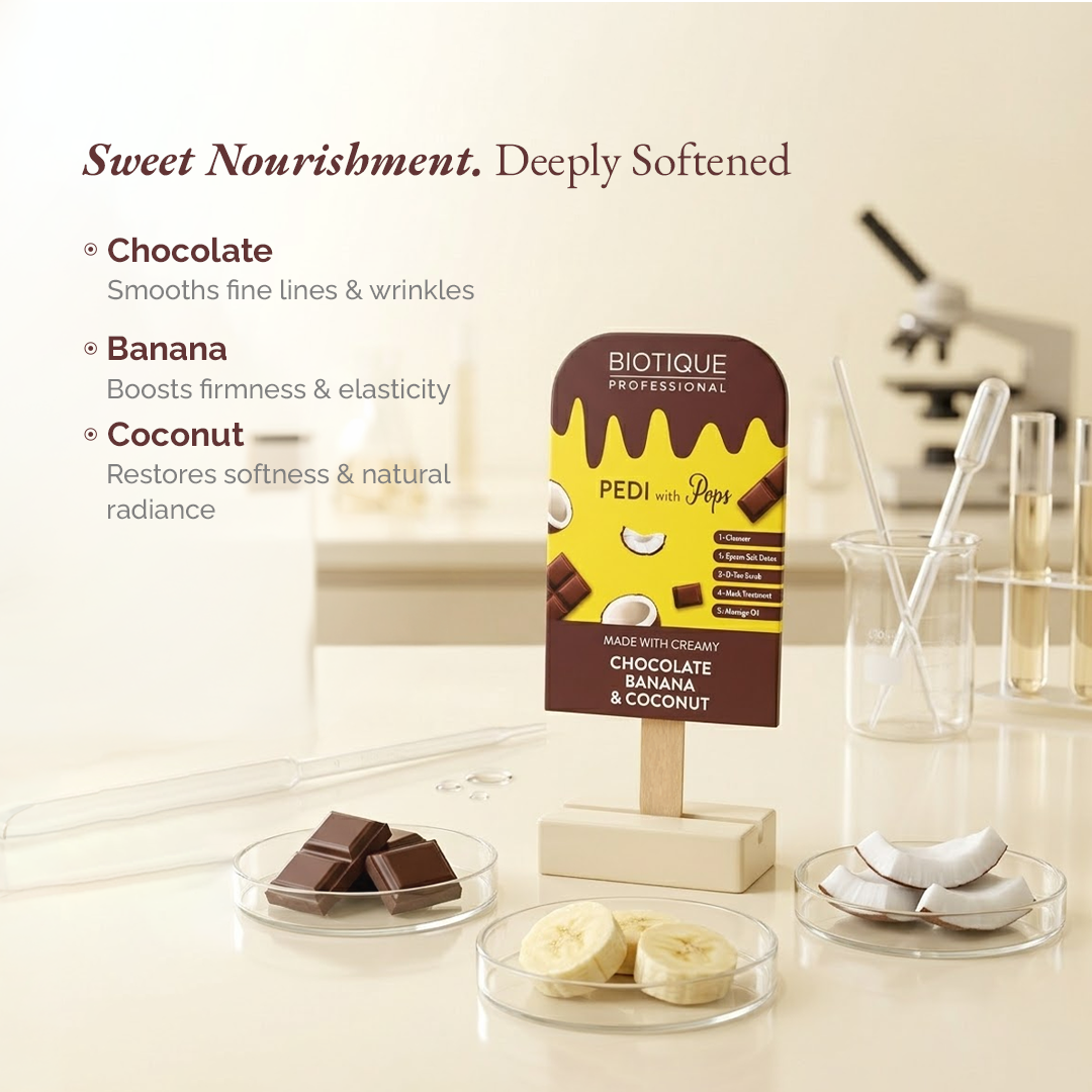 Pedi With Pop Banana & Coconut (Combo 10 Pcs)
