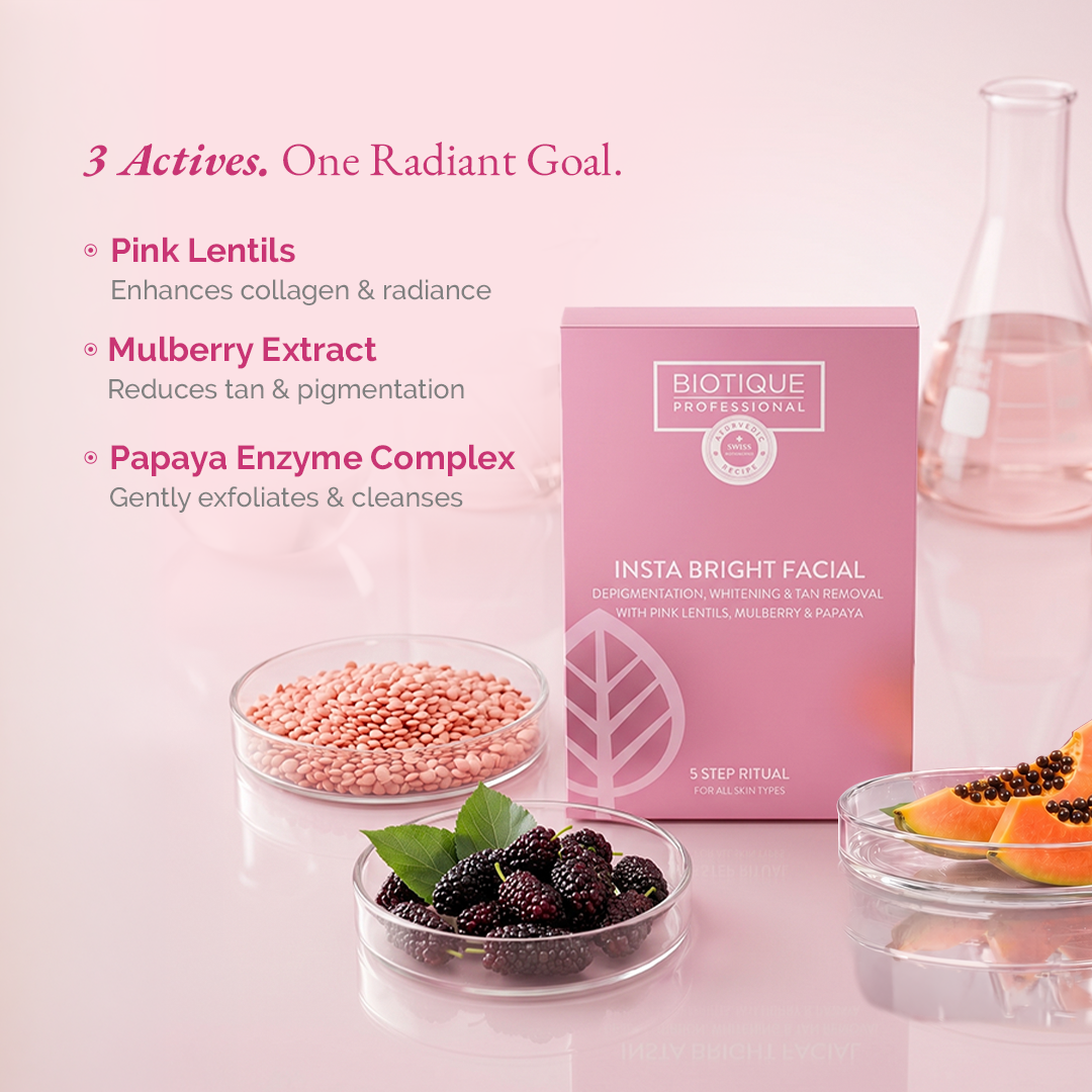 Insta Bright Facial Kit (Pack of 5)