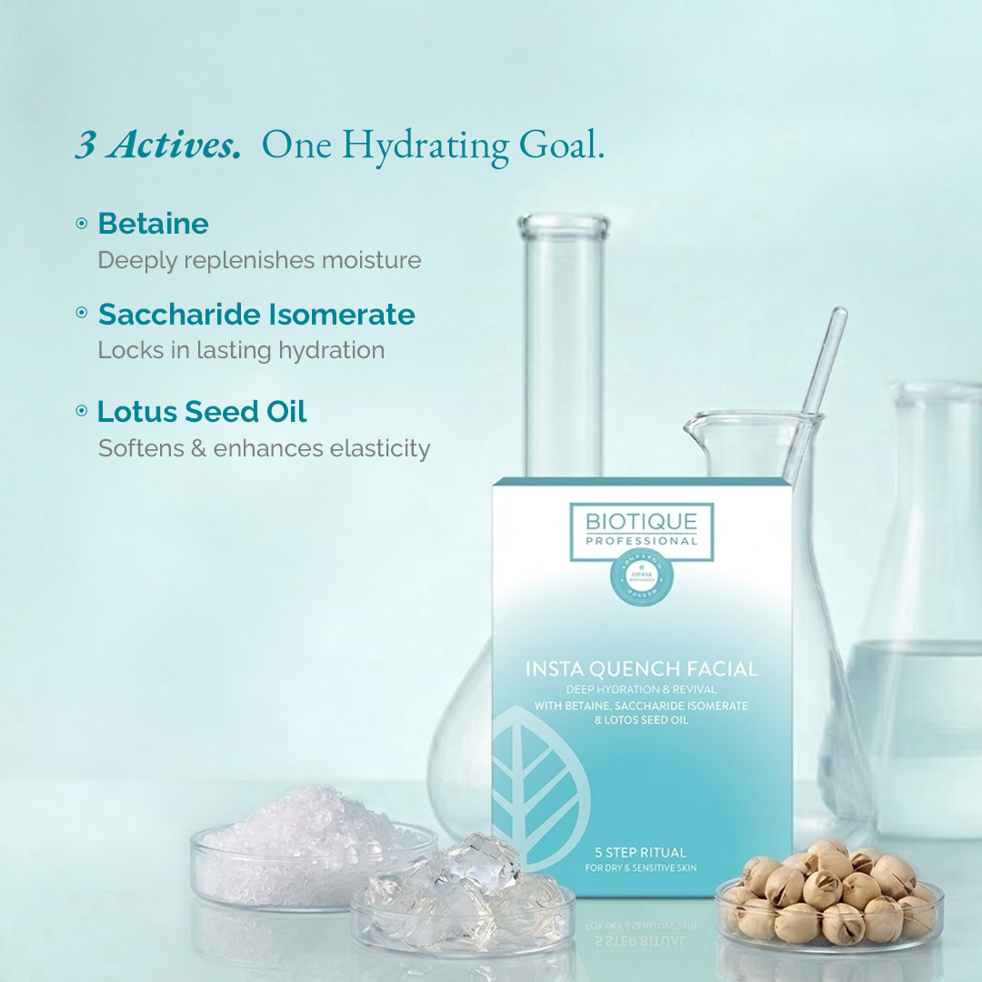 Insta Quench Facial Kit (Combo 5 Pcs)