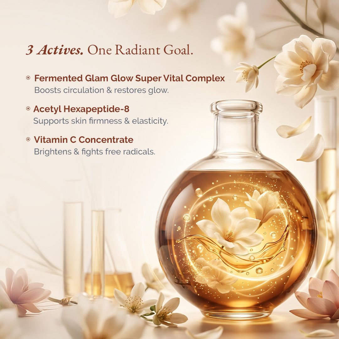 Glam Glow Brightening Rejuvenating Face Elixir Serum