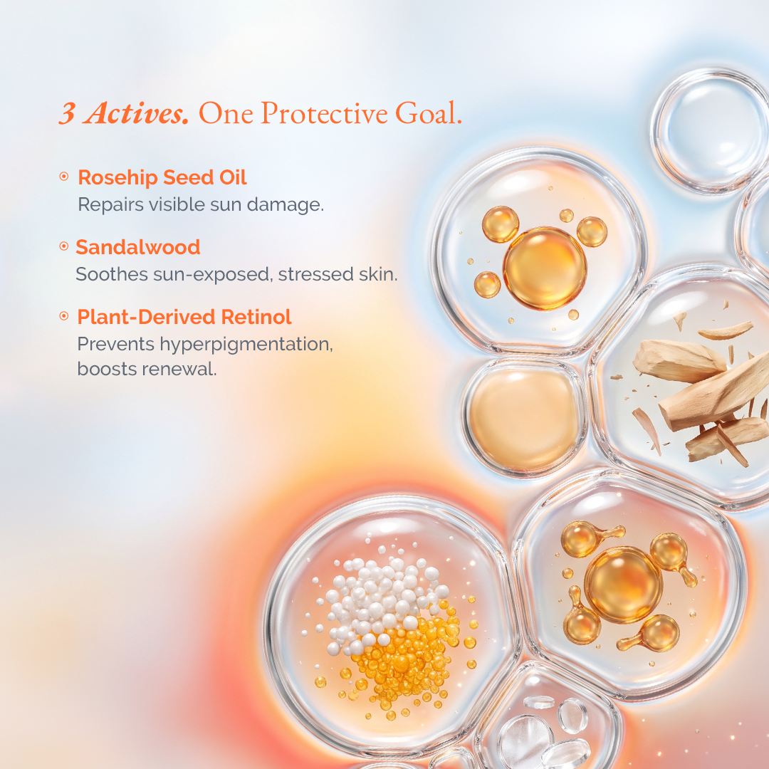 Rosehip Seed Oil + Sandalwood Spray Sunshield
