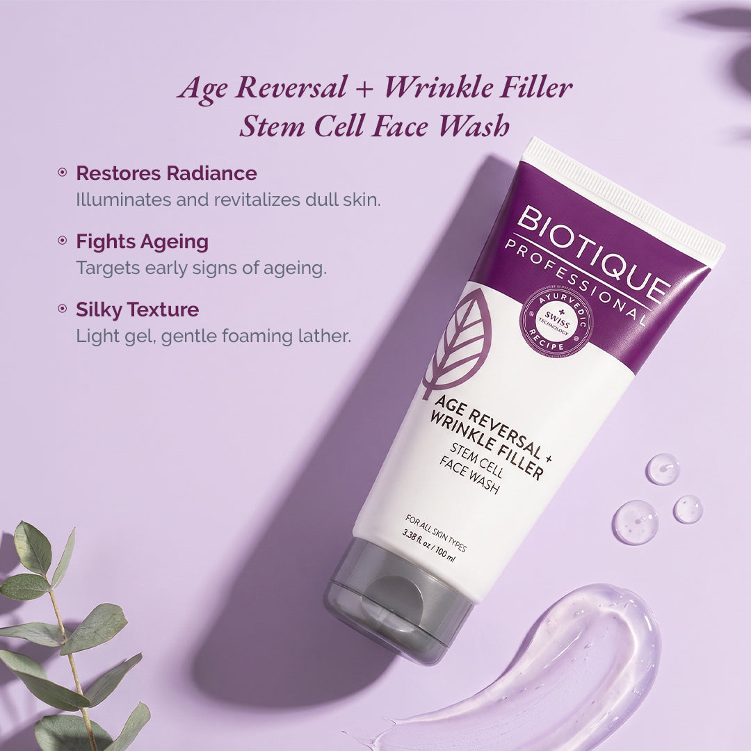Stem Cell Age Reversal + Wrinkle Filler Cleanser