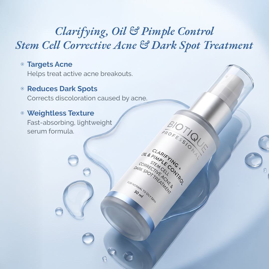 Stem Cell Clarifying + Oil & Pimple control serum
