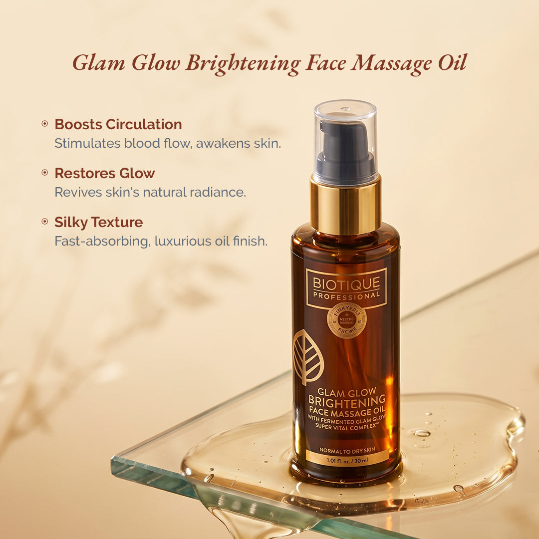 Glam Glow Brightening Face Massage Oil