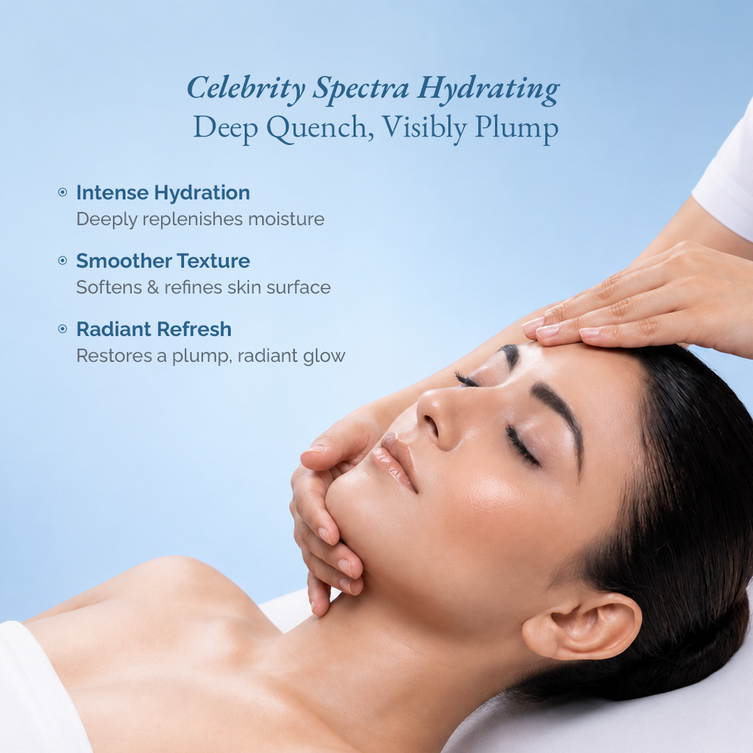 Celebrity Spectra Hydrating facial