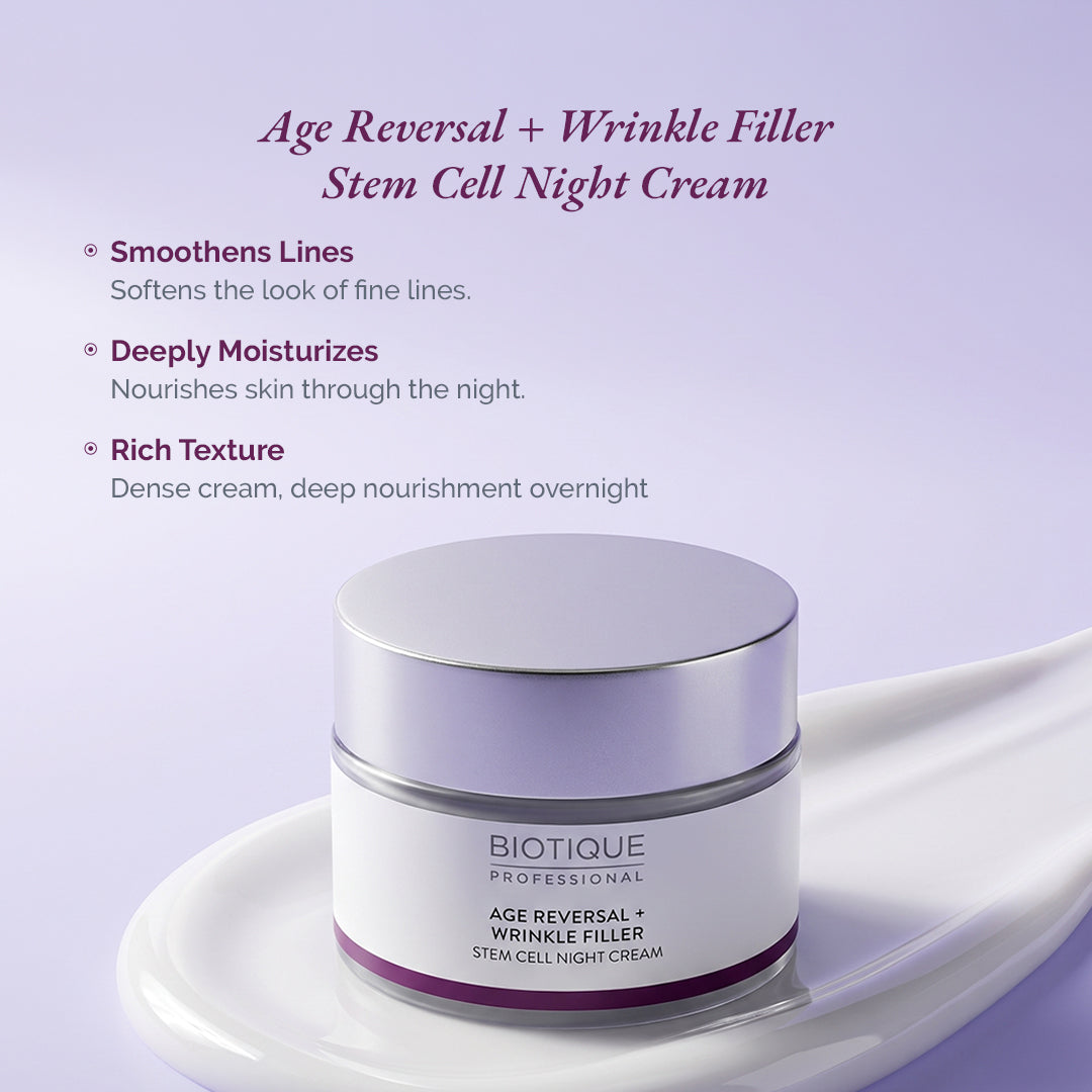 Stem Cell Age Reversal + Wrinkle Filler Night Cream