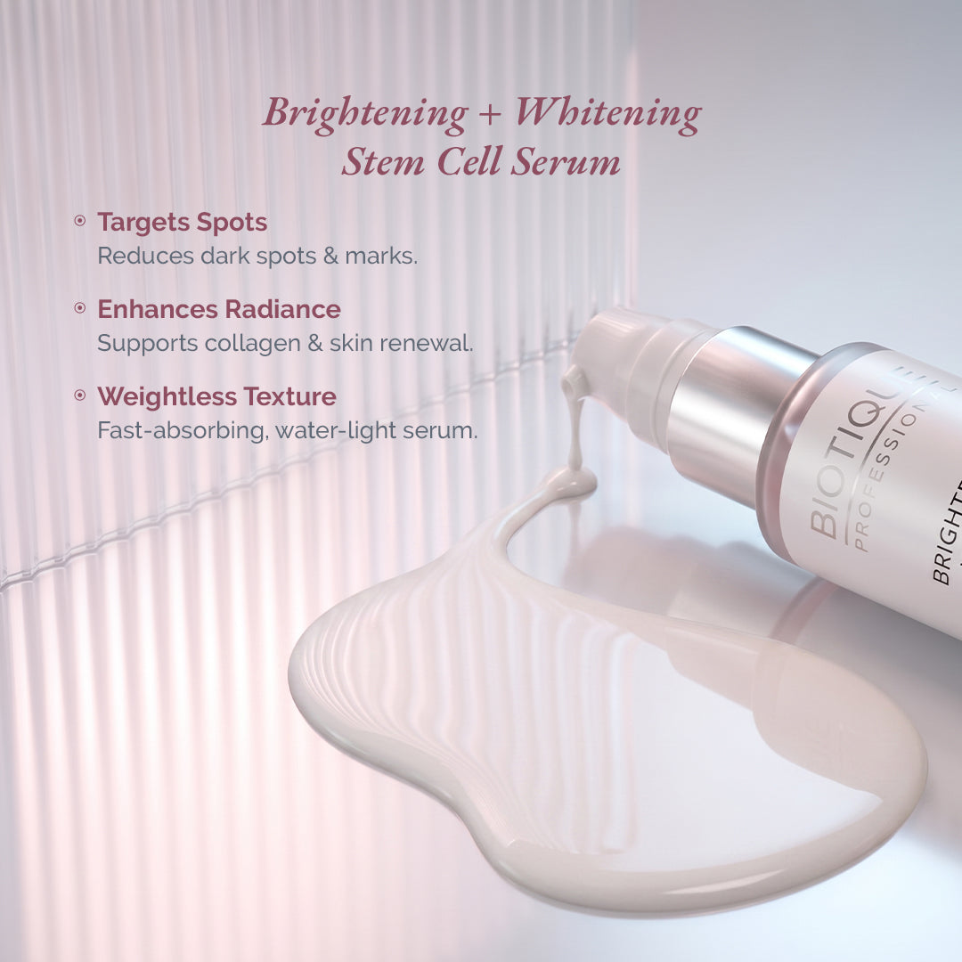 Stem Cell Brightening + Whitening Serum