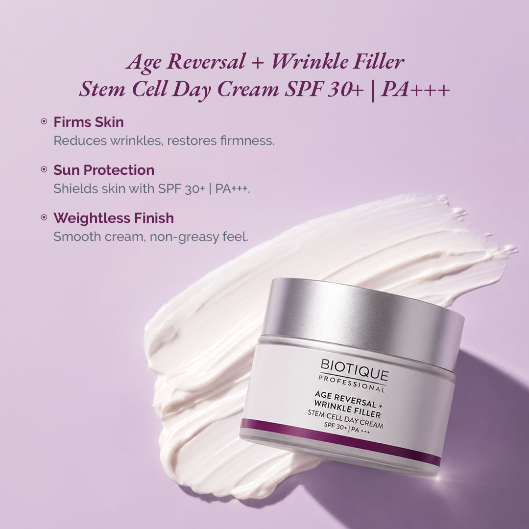 Stem Cell Age Reversal + Wrinkle Filler Day Cream
