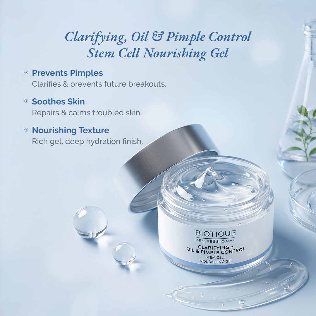 Stem Cell Clarifying + Oil & Pimple Control Nourishing Gel