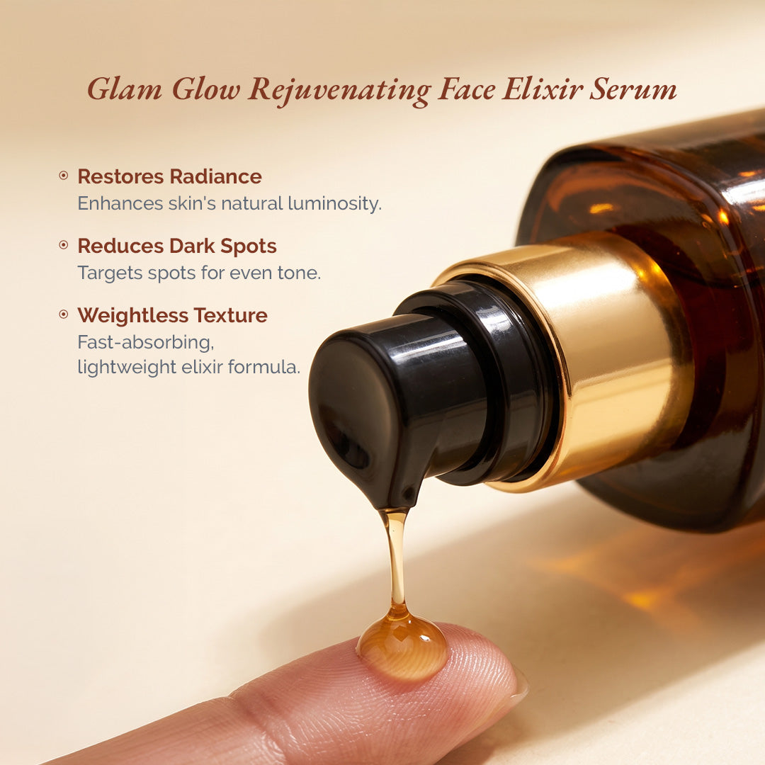 Glam Glow Brightening Rejuvenating Face Elixir Serum