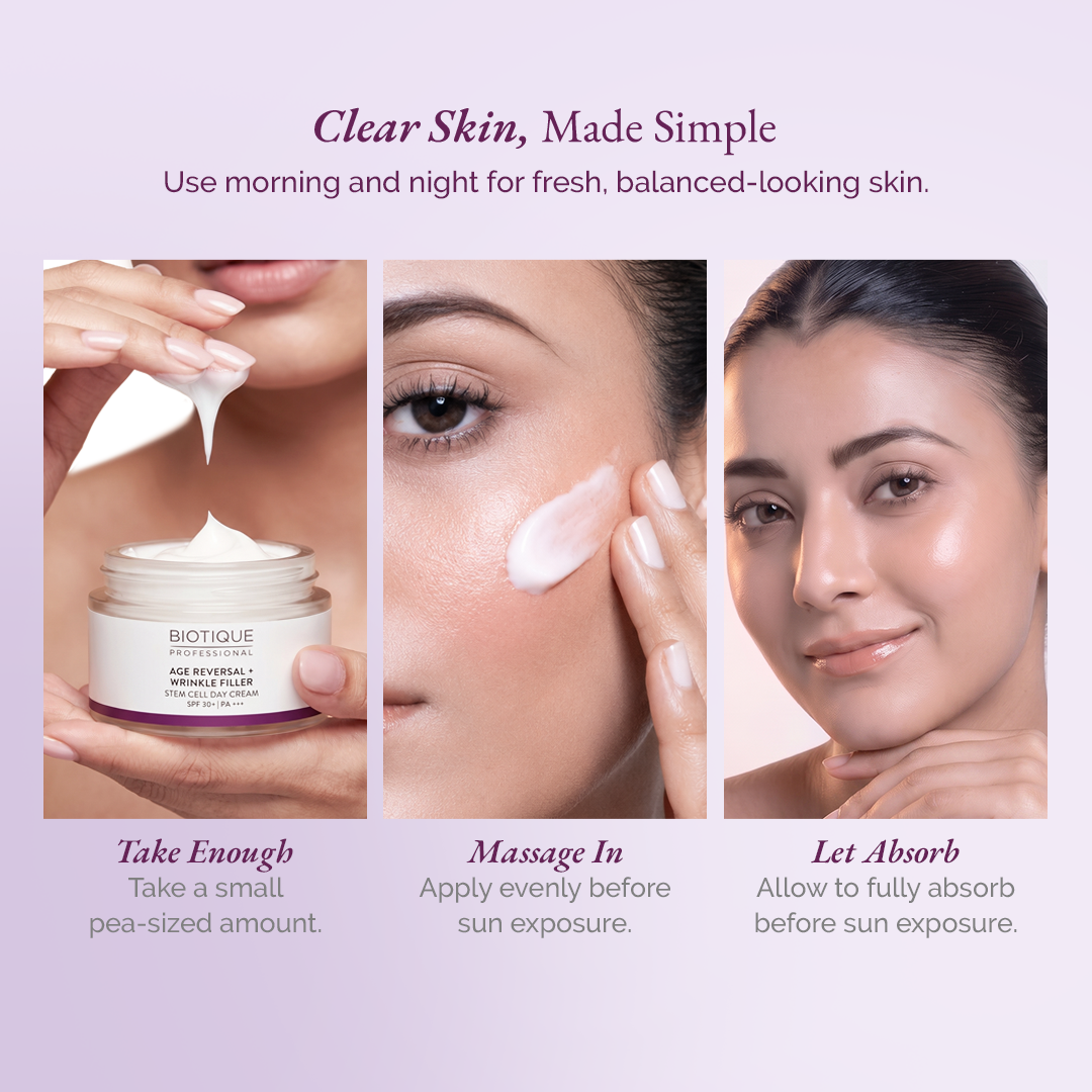 Stem Cell Age Reversal + Wrinkle Filler Day Cream