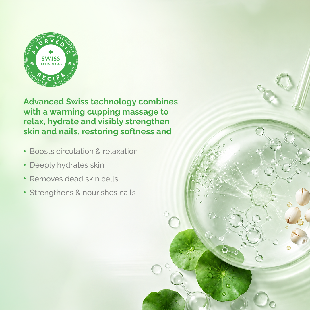 Crystal Mani Pedi Green Oasis