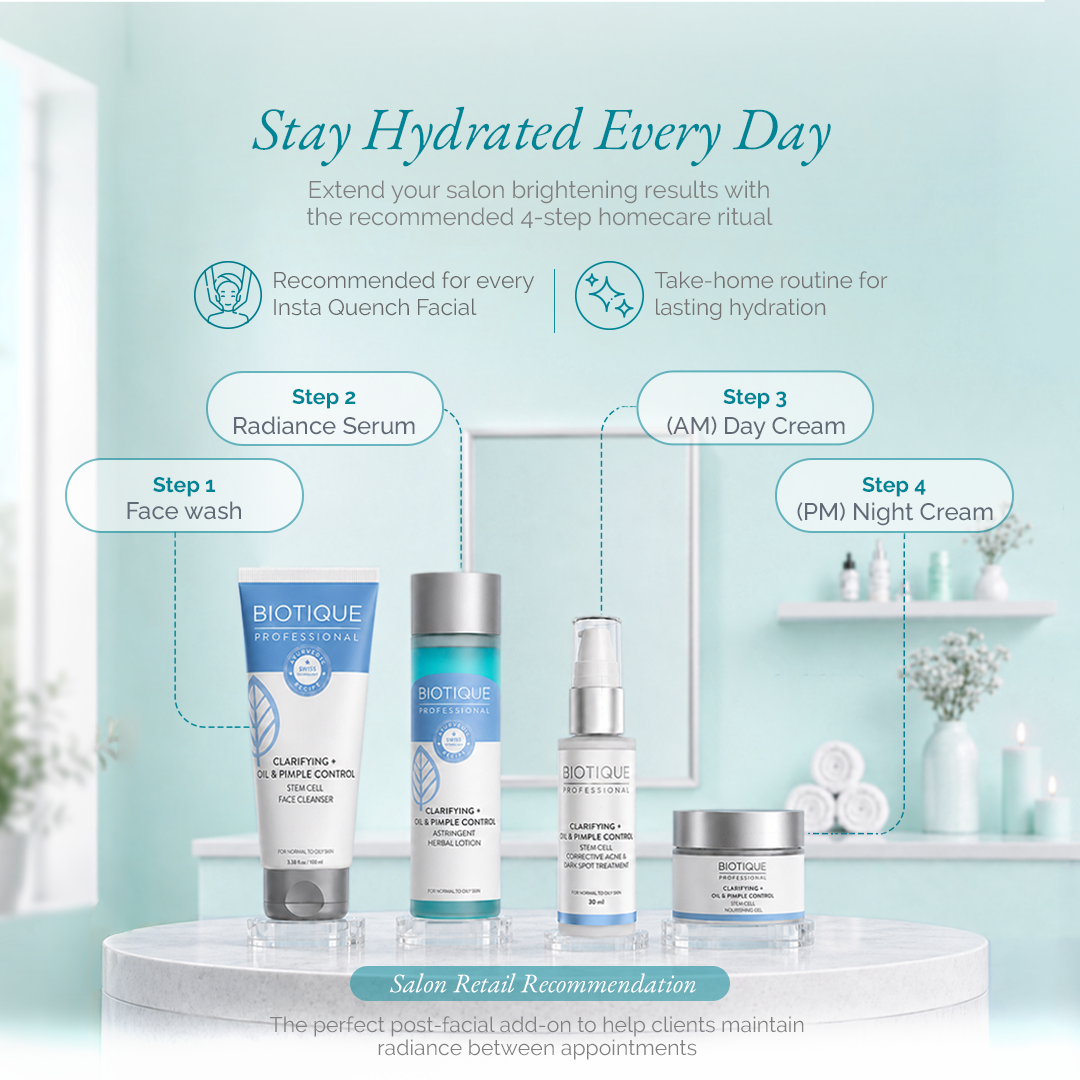 Insta Quench Facial Kit (Combo 5 Pcs)