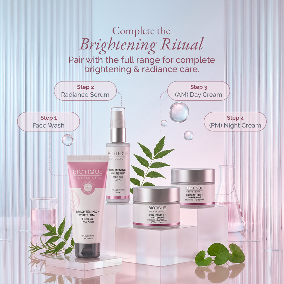 Stem Cell Brightening + Whitening Serum