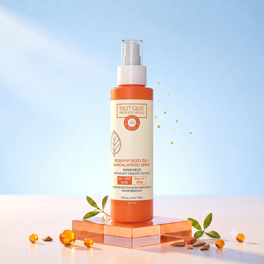 Rosehip Seed Oil + Sandalwood Spray Sunshield