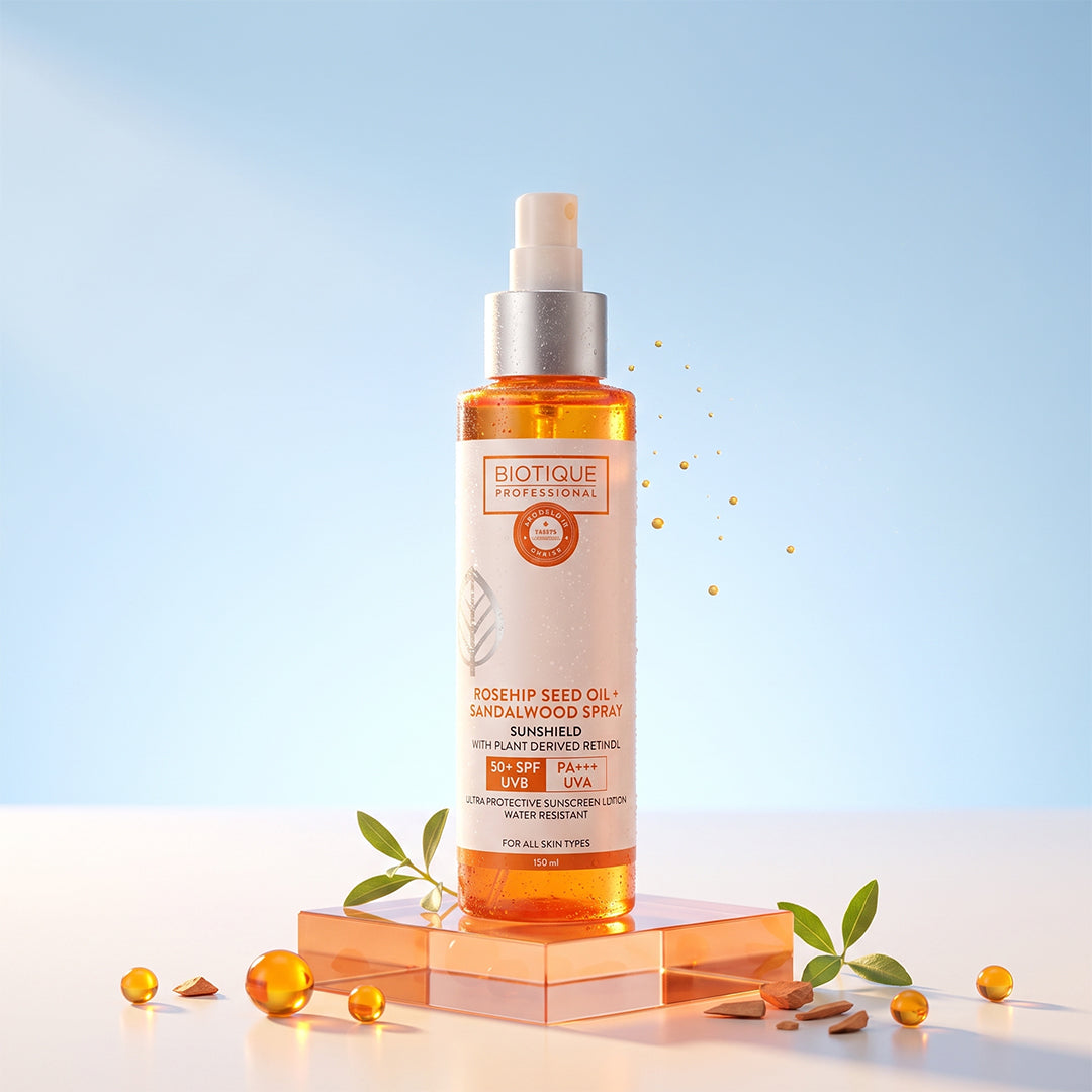 Rosehip Seed Oil + Sandalwood Spray Sunshield