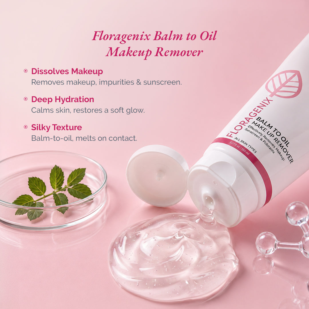 Floragenix Balm To Oil Makeup Remover